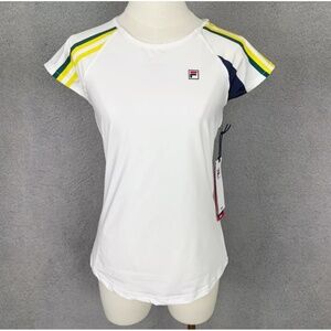 FILA Women's Heritage Short Sleeve Top Size XS NWT